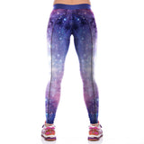 Good Elasticity Galaxy  Yoga Pants - waistshaper