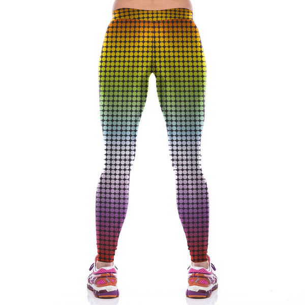 Ultra Modern Digital Printed Women Leggings Yoga Pants - waistshaper