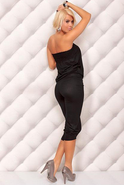 Mila Black Romper - waistshaper