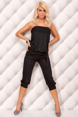 Mila Black Romper - waistshaper